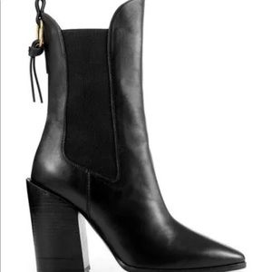 FRAME Women’s Le Manhattan Chelsea Bootie Color Black Size 36.5